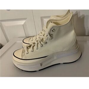 Converse Mens Sz 8 A00868C Run Star Legacy CX Unisex Sneaker In White